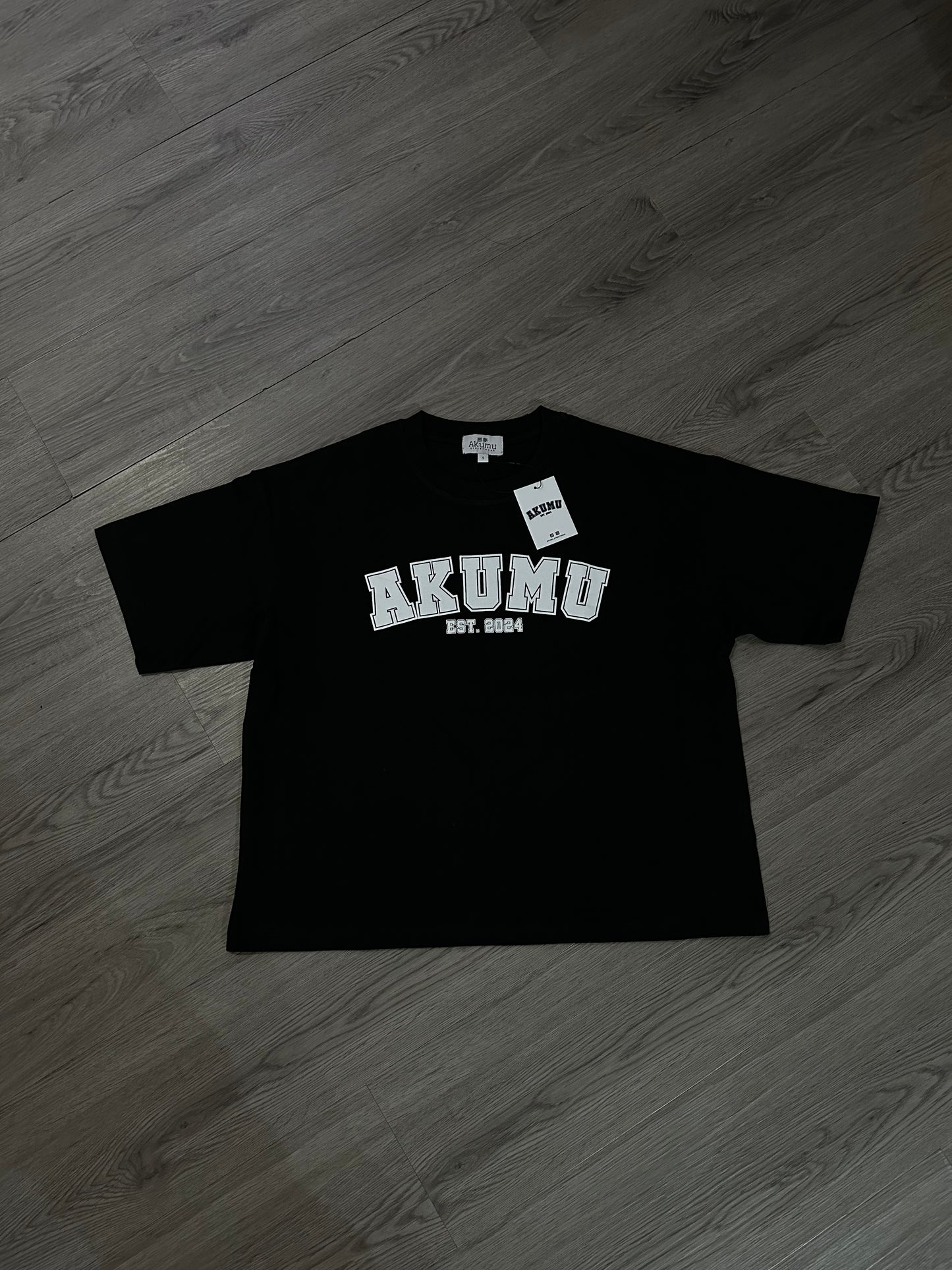Varsity Tee Black