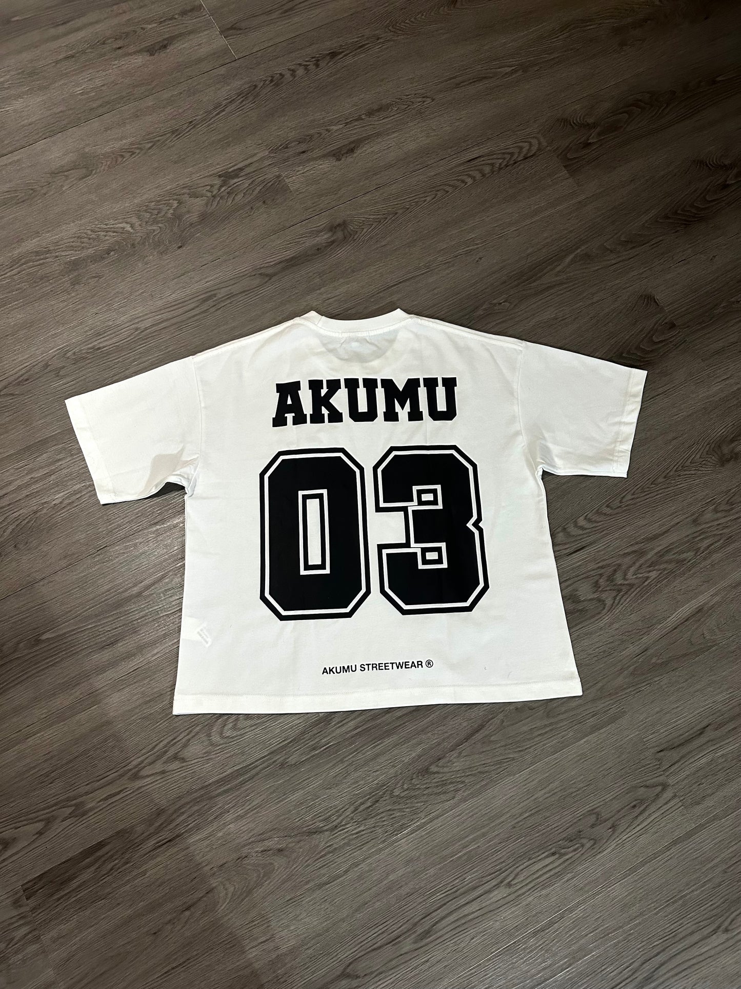 Varsity Tee White